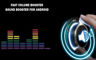 Snelle volumebooster: maximale geluidsversterker-poster