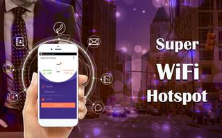 Super Wifi Hotspot: Net share پوسٹر