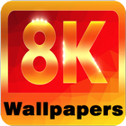 8k wallpaper Widescreen 4K UHD 5K 8K Ultra HD icône