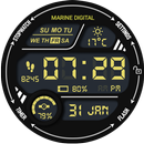 Marine Digital Watch Face APK