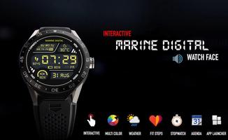 Marine Digital Plakat