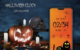 Halloween Spooky Digital Clock screenshot 1