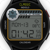 Retro Digital Watch Face