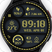 Sporty Digital Watch Face