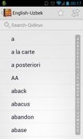 English-Uzbek Dictionary screenshot 1
