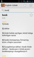 English-Uzbek Dictionary imagem de tela 3