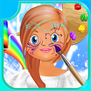 Face Paint Makeup - Girls Makeover Game aplikacja