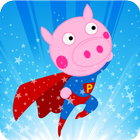 Peppie Pig Big Hero আইকন