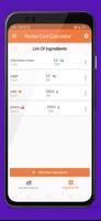 Recoscal-Recipe CostCalculator ảnh chụp màn hình 2
