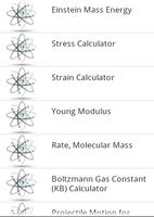 2 Schermata Classical Physics Calculators