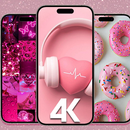 핑크 미학 벽지 HD APK