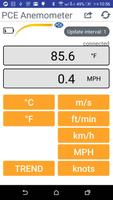 PCE Anemometer screenshot 1
