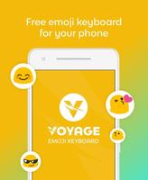 Voyage Emoji Keyboard Plakat