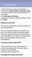 Sony Smartwatch 2 SW2 Guide تصوير الشاشة 2