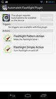 AutomateIt Flashlight Plugin plakat