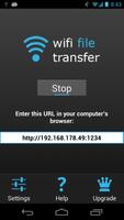 برنامه‌نما WiFi File Transfer عکس از صفحه