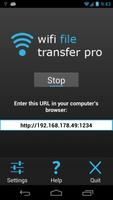 WiFi File Transfer Pro تصوير الشاشة 1