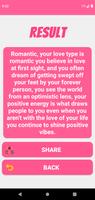 Love Type Quiz screenshot 3