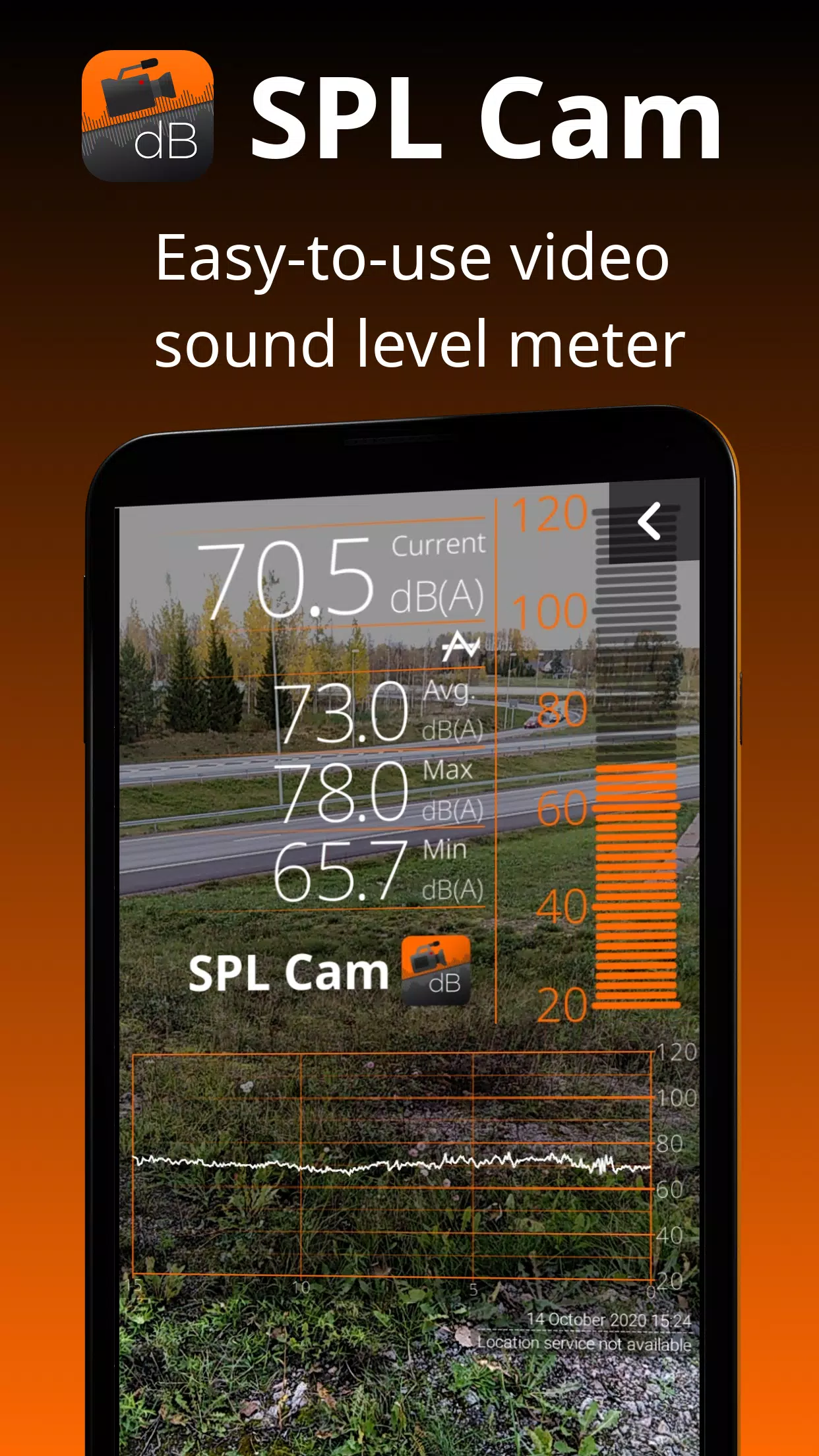 SPL CAM - Video decibelmeter APK voor Android Download