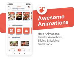 Food Delivery Flutter + PHP La स्क्रीनशॉट 1