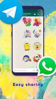 Whatsapp sticker-WAStickerApps পোস্টার