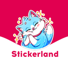 Stickerland: stickers for WA & WAStickerApps icône