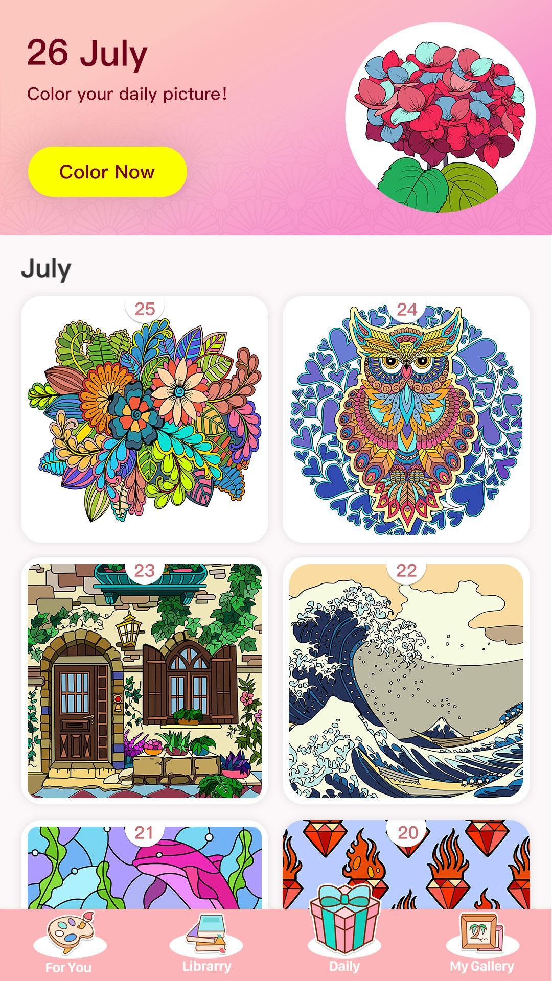 Color Master Free Coloring Games Painting Apps For Android