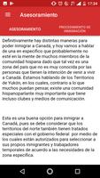 Trabajos de Canadá captura de pantalla 2