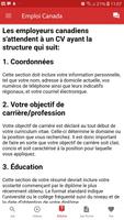 Recherche emploi Canada - Job  capture d'écran 3