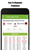 Live Sports TV Guide - Free TV Channels Frequency plakat