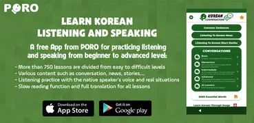 KoreanーListening and Speaking