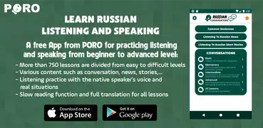 Russian ー Listening・Speaking