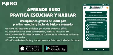 Ruso ☆ escuchando y hablando