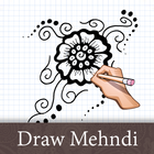 How To Draw Mehndi Designs-icoon