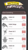 How To Draw Mehndi Designs Poster