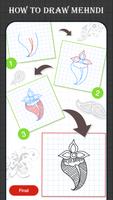 How To Draw Mehndi Designs ภาพหน้าจอ 1