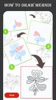 How To Draw Mehndi Designs स्क्रीनशॉट 2