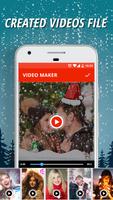 Christmas Photo to Video Maker capture d'écran 2