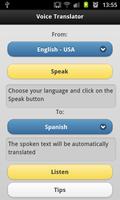 Voice Translator Free Affiche