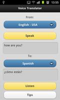 Voice Translator Free capture d'écran 1
