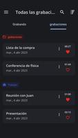 Notas de Voz captura de pantalla 3
