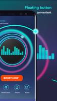 Volume booster, music player Plakat