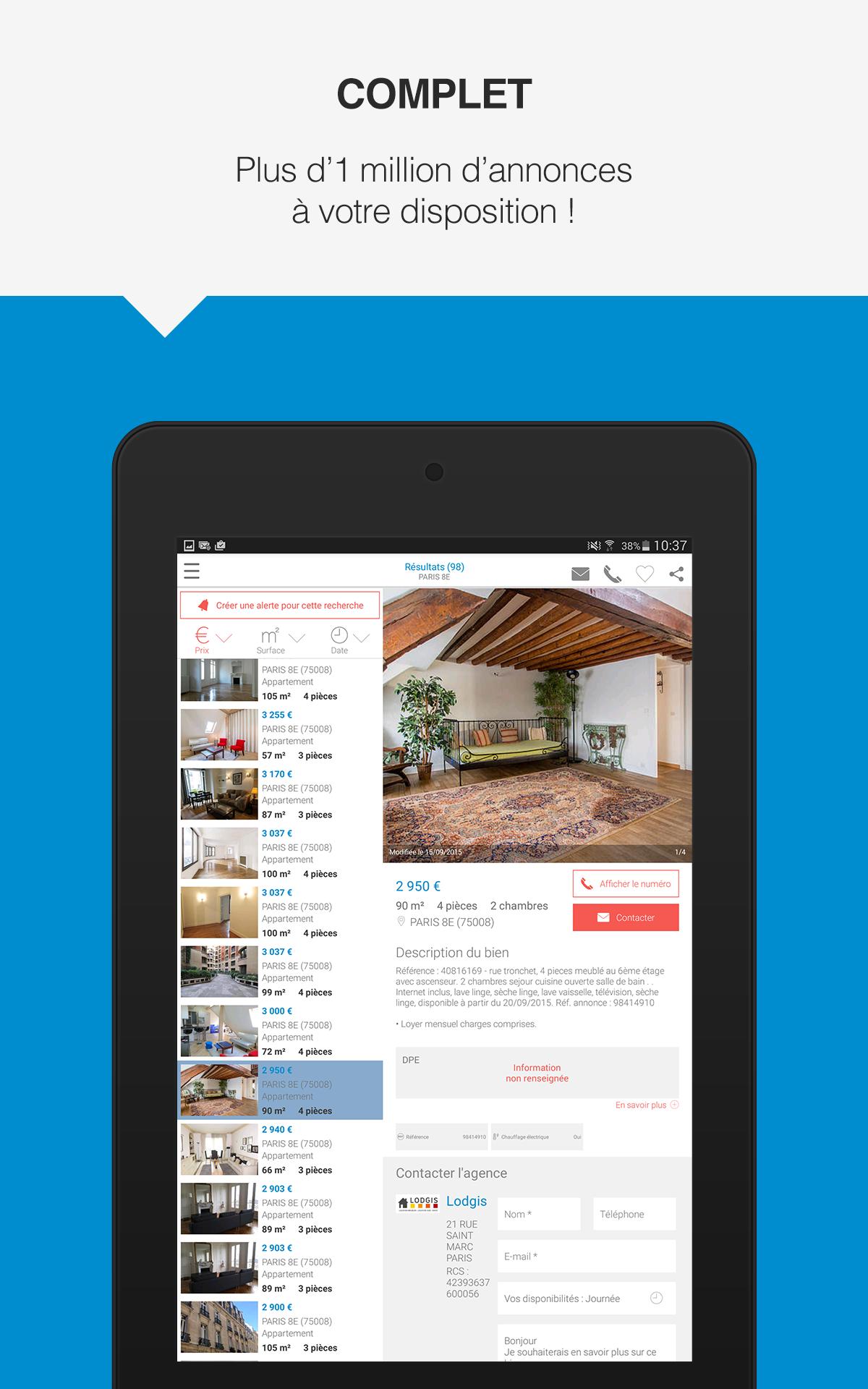 Achat et location immobilier for Android APK Download