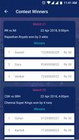 برنامه‌نما IPL Live Scores & Contest عکس از صفحه