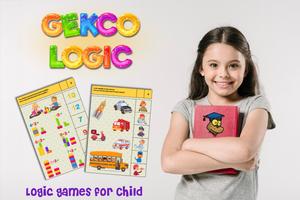 Gekco Logic : Child Education Games Affiche