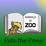 Pete the Pony - Animals in ZOO أيقونة