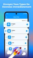 app de transfert de données capture d'écran 2