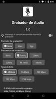 برنامه‌نما Grabar Audio en telefono عکس از صفحه