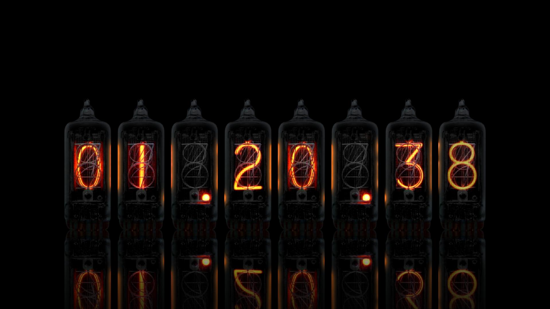 Часы для wallpaper engine. Газоразрядные индикаторы Steins Gate. Газоразрядные часы врата Штейна. Врата Штейна ламповые часы. Газоразрядные часы Steins Gate.
