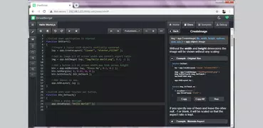 DroidScript: JS and Python IDE